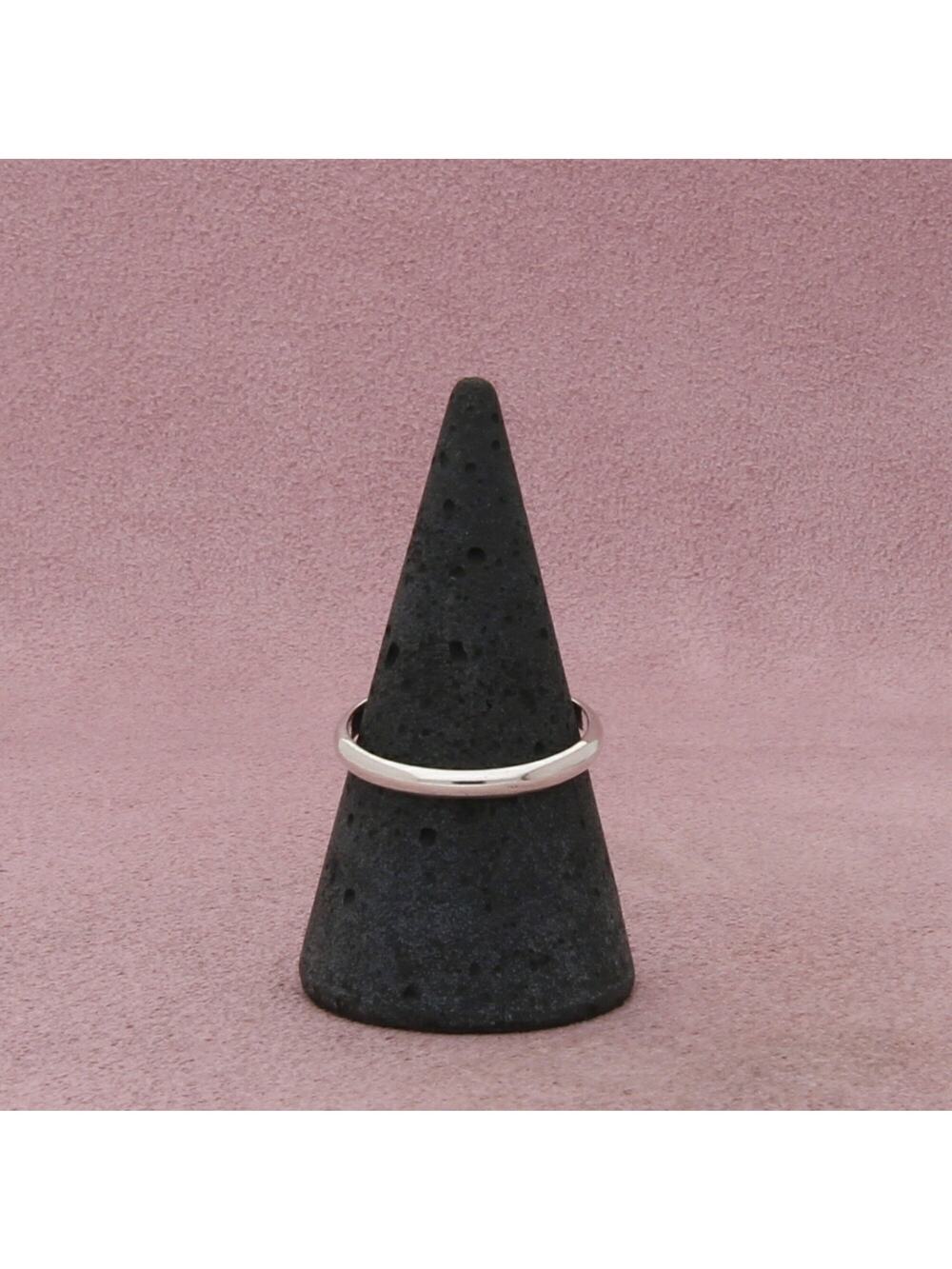 sterling silver dainty stack band ring size 8.75